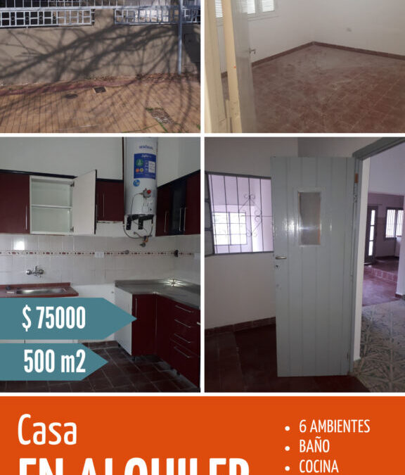 #ALQUILER CASA TRES (3) DORMITORIOS – PARANA – ALQUILADA